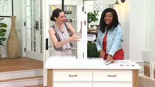 Cella Over the Door 6-Basket Storage Rack on QVC