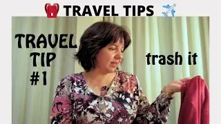 HOW TO MAKE MORE ROOM IN YOUR SUITCASE - TRAVEL TIP 1