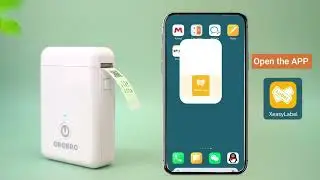 how to connect x1 label maker