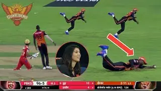 Jagdeeshan Suchith take One Hand Flying Catch on Jason Holder Ball || Srh Vs Pbks || Ipl 2021