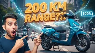 TATA Electric Scooter 🔥 200KM Range | पेट्रोल वालों की छुट्टी होने वाली है! 😱 Finally launched 