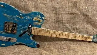 Jacobs Relic Barncaster 200 Year old wood Tele Electric Guitar/ For Sale on eBay