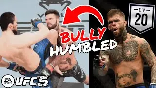 Bully Gets Humbled UFC 5 (Satisfying Knockout) 