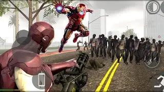 Iron Man Fight Zombies||Best game for Android||#blackpower#trending#viral#viralvideo#car#gaming