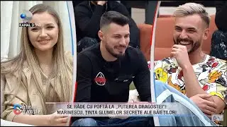 Marinescu inca suspina dupa picioarele fostei iubite! Se rade cu pofta la ,,Puterea Dragostei