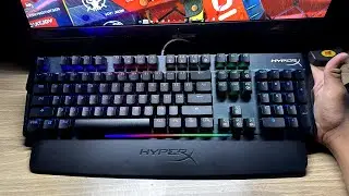 UNBOXING DO TECLADO DA HYPER X - ALLOY MKW100! (OTIMO CUSTO BENEFICIO PARA 2025)