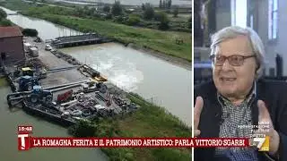 Alluvione Emilia-Romagna, Vittorio Sgarbi: 