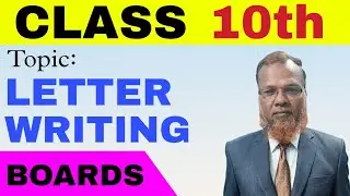 Letter Writing l Letter to Editor | Class 10 | Boards # letter # seba  # boards
