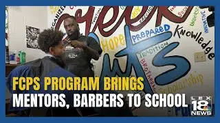FCPS Program Brings BARBERS & MENTORS to School