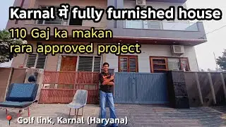🏡 Corner Fully Furnished House for Sale in Golf Link Sec 34 Karnal | RERA Approved | Ready to Move 🏠