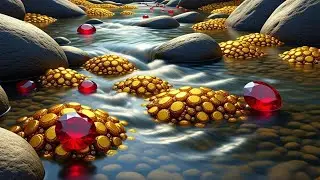 Nature's Great Prize: A River Full of Gold and Precious Stone