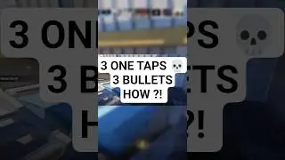 3 bullets, 3 headshots &mdash; what just happened 💀 #csgo #cs2 #clutch #onetap #fps #counterstrike