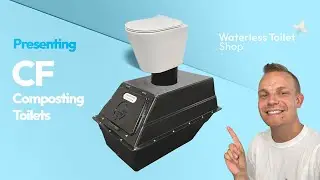 CF continuous composting toilets presented at Waterless Toilet Shop