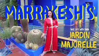 Majorelle Gardens and Yves Saint Laurent Museum in Marrakesh, Morocco | 4K | @TakeOffWithTara