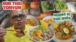Color Man rủ cả nhà đi Vũng Tàu review HỦ TIẾU TOMYUM topping ngập tràn cả tô !!! | Color Man Food