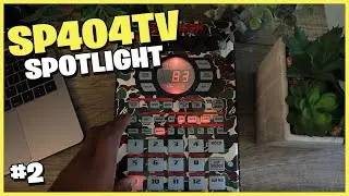 SP404 TV SPOTLIGHT #2 || imlowkey Making a Beat Using My SP404sx