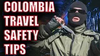 Colombia Travel Safety Tip When Walking - Dont be Dumb Jump The Hump