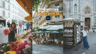 how to create a film look in Lightroom