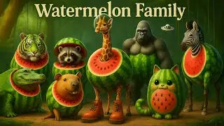 All Italian Brainrot Watermelon Family