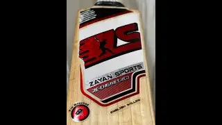 CA 12000 Cricket bat-Complete transformation from damaged to ZS Re-engineered branding