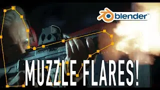 Muzzle Flares in Blender 3D: Compositing Tutorial