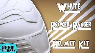 White Power Ranger Helmet Kit