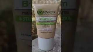 Garnier skin natural BB cream miracle skin protector instantly perfect skin spf 24 #shorts #trending