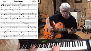 Blue Hawaii - Jazz guitar & piano cover ( Leo Robin & Ralph Rainger )