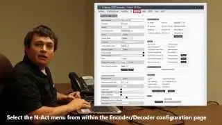 AMX SVSI Networked AV: Configuring N-Act On Board Control