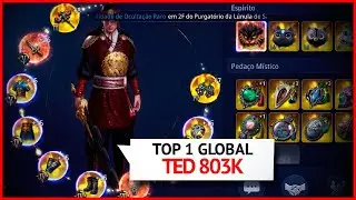 TED JA TA COM 803K, BIZARRO ESSA CONTA COM ARMA T3 +8 - MIR4