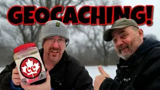 Geocaching with Special Guest - Cache Canada