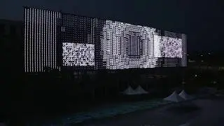 Binary Gradient - Asia Culture Center LED Fa&ccedil;ade