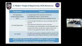 Enabling Time-Domain and MM Astrophysics: An overview of the NASA ACROSS Pilot | GW workshop