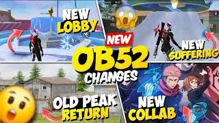 New update ON 52 is crazy guys 😍 | collab with jujutsu kaisen | new modes | R_S Gaming 