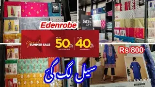 Edenrobe 50% Off Grand Summer Sale | Edenrobe Sale 2023 | Fashion With Khizra