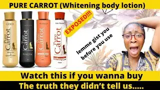 ОБЗОР PURE CARROT | ОТБЕЛИВАЮЩИЙ ЛОСЬОН PURE CARROT