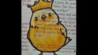Bible Journaling Using Copic Markers