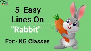 5 Lines On Rabbit | Essay On Rabbit 5 Lines In English | Few Lines On Rabbit In English #RabbitEssay