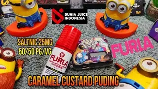 FURLA CARAMEL CUSTARD PUDING 30ml (SALTNIC) BY DJI