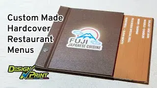 Custom Made Professional Stylish Hardcover Restaurant Table Menus Design and Printing 定制專業精裝餐廳菜單設計印刷