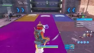 Jump Through All 6 Flaming Hoops | Fortnite | MSN_Magoo