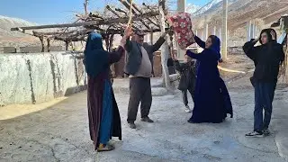 Bitter night in a ruined house&hellip; 😢🏚️ | The displacement of Akram and his children