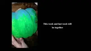 Pumpkin snowman 2025  part 1  #WinterChallengebzHoildays #communitycollaboration