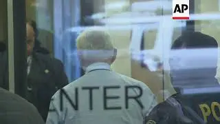 Roger Stone arrives at court for his arraignment