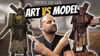 Painting the Trench Cleric of New Antioch! #trenchcrusade