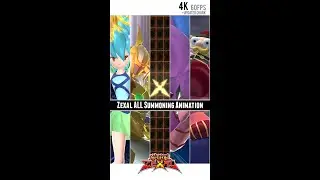Yugioh Duel Links - ALL Zexal Summoning Animation in 4K 60 fps without Music