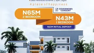 ELYSIUM APARTMENTS Lekki Scheme 2  With Governor's Consent #luxury