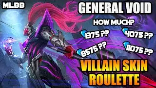 HOW MUCH IS ALPHA'S VILLAIN SKIN? GENERAL VOID - HEROES ROULETTE EVENT - MLBB WHAT&rsquo;S NEW? VOL. 109