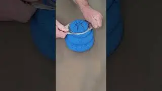 Kinetic Sand snowman