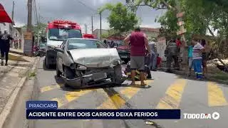 PIRACICABA: ACCIDENT BETWEEN TWO CARS LEAVES INJURED